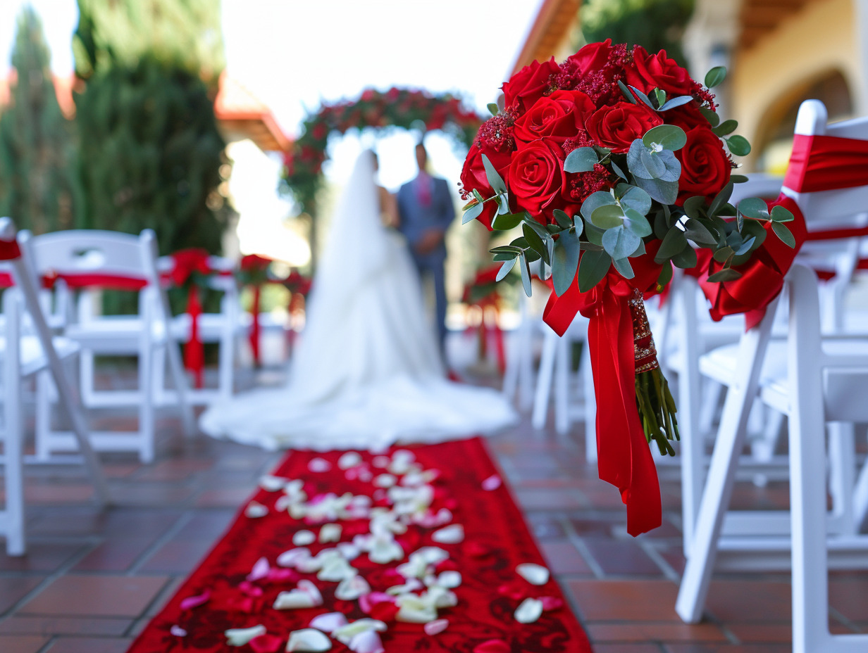 mariage rouge